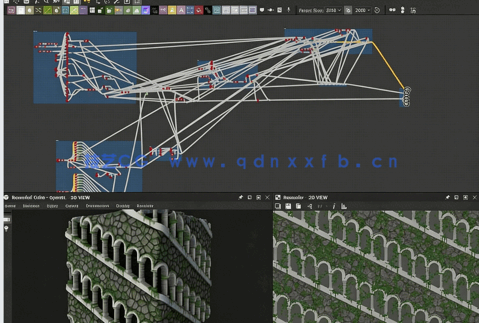 Substance 3D Designer拱形墙壁材质制作视频教程(图2) Substance 3D Designer拱形墙壁材质制作视频教程(图2)