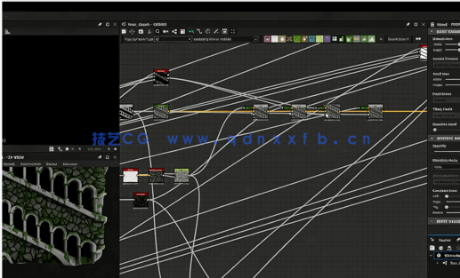 Substance 3D Designer拱形墙壁材质制作视频教程(图4) Substance 3D Designer拱形墙壁材质制作视频教程(图4)