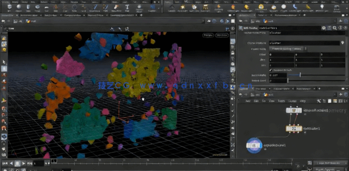 Houdini与UE4经典日本武士道建筑场景制作视频教程(图2) Houdini与UE4经典日本武士道建筑场景制作视频教程(图2)