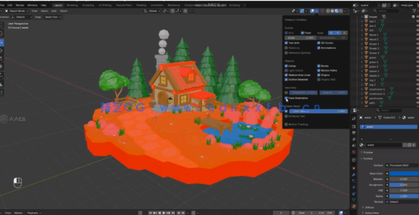 Blender 5.0零基础实战完全指南视频教程(图3) Blender 5.0零基础实战完全指南视频教程(图3)