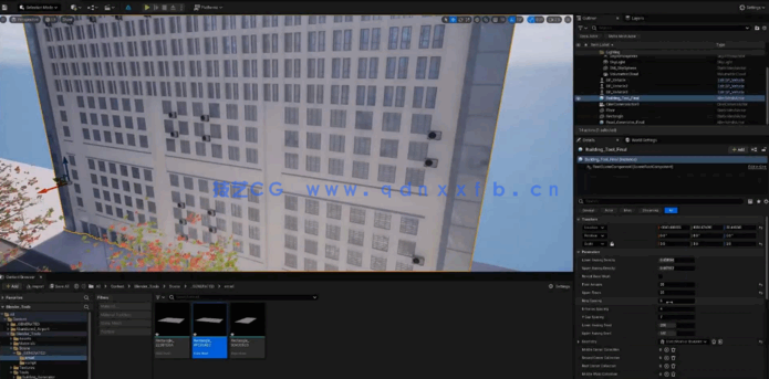 Blender几何节点高效程序化城市场景搭建技术视频教程 (图3) Blender几何节点高效程序化城市场景搭建技术视频教程 (图3)