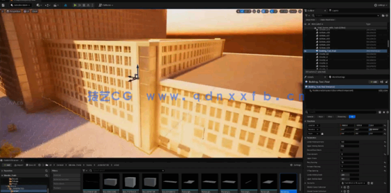 Blender几何节点高效程序化城市场景搭建技术视频教程 (图4) Blender几何节点高效程序化城市场景搭建技术视频教程 (图4)