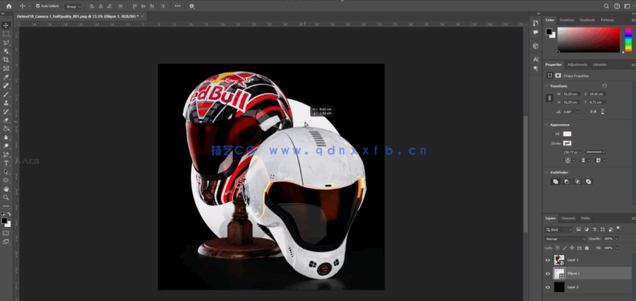 Blender科幻头盔建模全流程实战训练视频教程(图3) Blender科幻头盔建模全流程实战训练视频教程(图3)