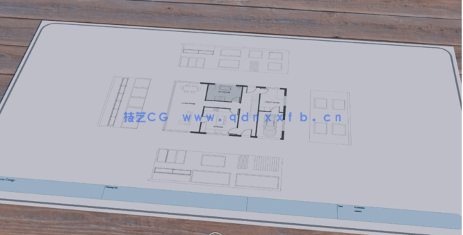 Blender建筑设计可视化动画制作全流程视频教程(图2) Blender建筑设计可视化动画制作全流程视频教程(图2)