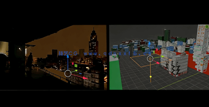 Blender蝙蝠侠场景CG与VFX实战制作全流程视频教程(图2) Blender蝙蝠侠场景CG与VFX实战制作全流程视频教程(图2)