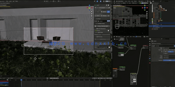 Blender室内设计可视化完整工作流视频教程(图3) Blender室内设计可视化完整工作流视频教程(图3)