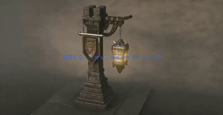 Blender与PT灯笼游戏模型资产完整制作工作流视频教(图4) Blender与PT灯笼游戏模型资产完整制作工作流视频教程(图4)