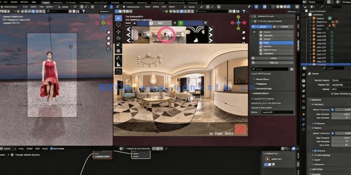 从Style3D到Blender完全指南视频教程(图3) 从Style3D到Blender完全指南视频教程(图3)