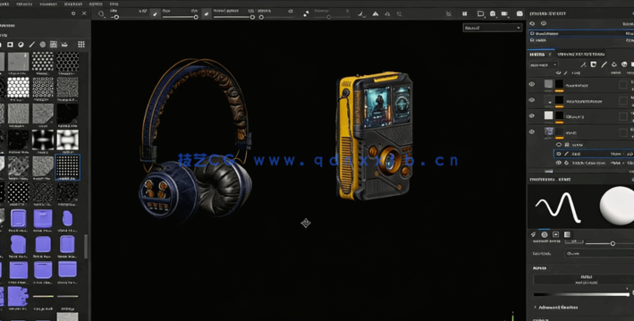 Blender制作3A级品质游戏道具工作流视频教程 (图2) Blender制作3A级品质游戏道具工作流视频教程 (图2)