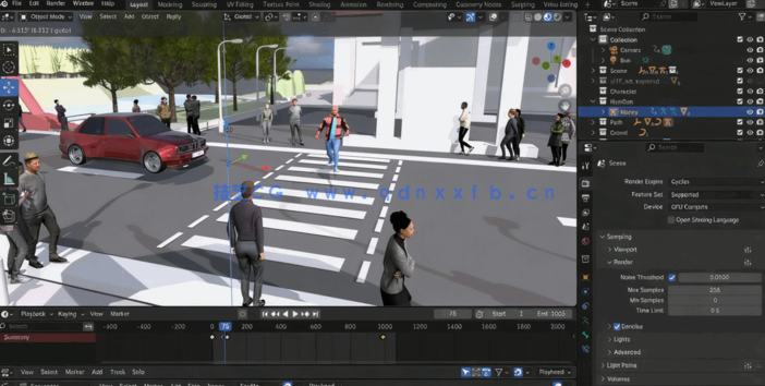 Blender动画短片制作全流程视频教程(图2) Blender动画短片制作全流程视频教程(图2)
