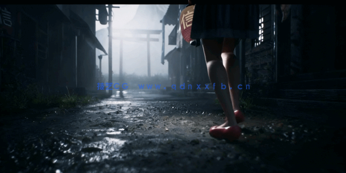 Blender与UE5《寂静岭F》日式恐怖游戏场景制作工作(图2) Blender与UE5《寂静岭F》日式恐怖游戏场景制作工作(图2)