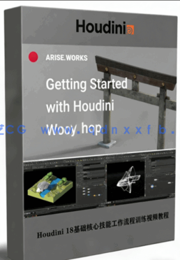 Houdini 18基础核心技能工作流程训练视频教程(图1) Houdini 18基础核心技能工作流程训练视频教程(图1)