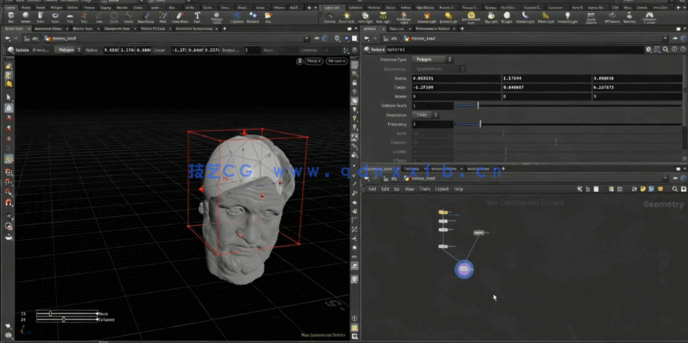 Houdini 18基础核心技能工作流程训练视频教程(图6) Houdini 18基础核心技能工作流程训练视频教程(图6)
