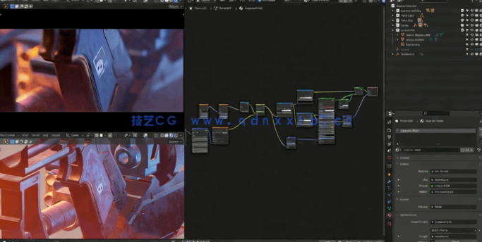 Blender震撼影视级片头实例制作训练视频教程(图4) Blender震撼影视级片头实例制作训练视频教程(图4)