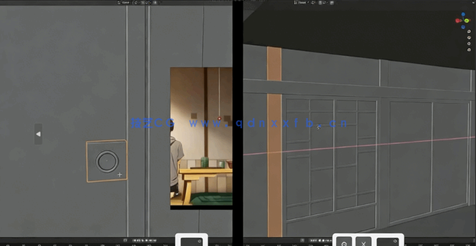 Blender与SP日式动漫风格房屋完整制作流程视频教程(图2) Blender与SP日式动漫风格房屋完整制作流程视频教程(图2)