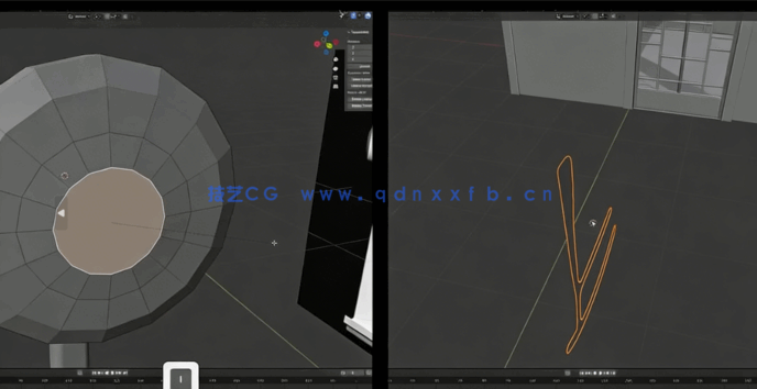 Blender与SP日式动漫风格房屋完整制作流程视频教程(图4) Blender与SP日式动漫风格房屋完整制作流程视频教程(图4)