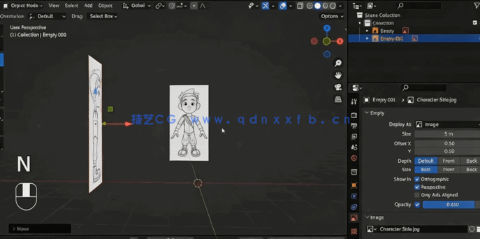 Blender 3D游戏角色完整制作工作流程视频教程(图2) Blender 3D游戏角色完整制作工作流程视频教程(图2)