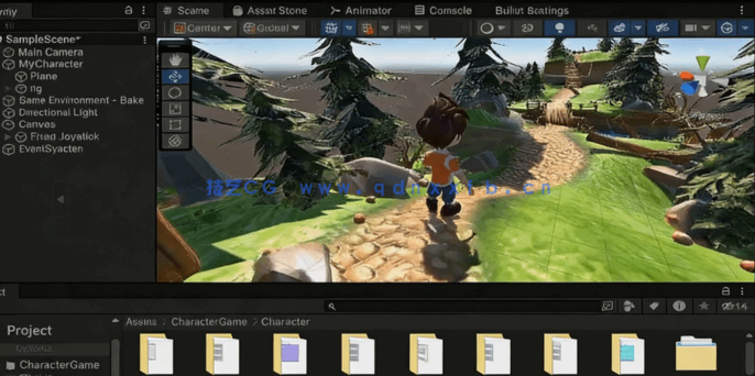 Blender 3D游戏角色完整制作工作流程视频教程(图6) Blender 3D游戏角色完整制作工作流程视频教程(图6)