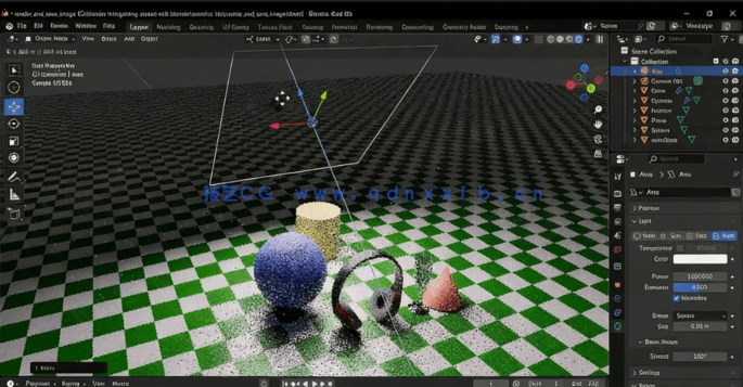 Blender零基础初学者完全入门训练视频教程(图6) Blender零基础初学者完全入门训练视频教程(图6)