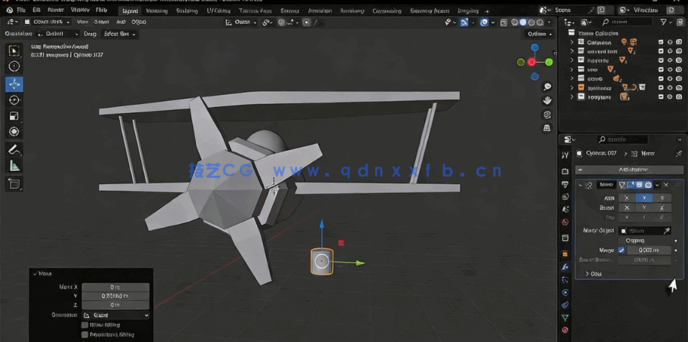 Blender零基础初学者完全入门训练视频教程(图4) Blender零基础初学者完全入门训练视频教程(图4)