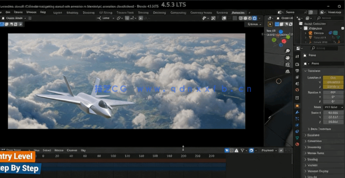Blender动画技术初学者入门训练视频教程(图2) Blender动画技术初学者入门训练视频教程(图2)