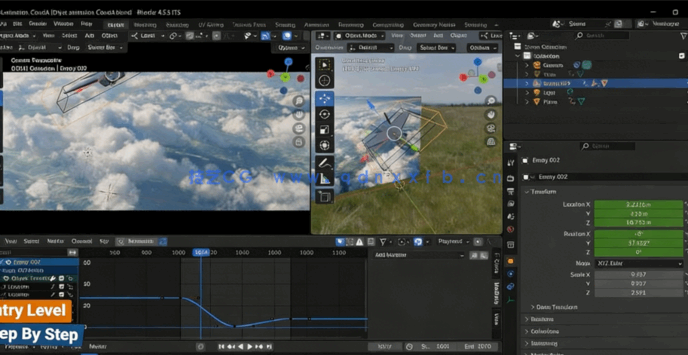 Blender动画技术初学者入门训练视频教程(图3) Blender动画技术初学者入门训练视频教程(图3)
