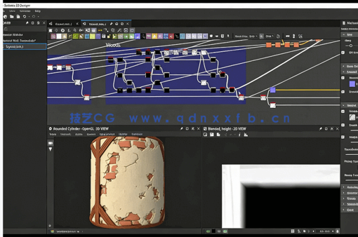 Substance Designer石膏墙纹理制作流程视频教程(图1) Substance Designer石膏墙纹理制作流程视频教程(图1)
