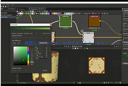 Substance Designer石膏墙纹理制作流程视频教程(图2) Substance Designer石膏墙纹理制作流程视频教程(图2)