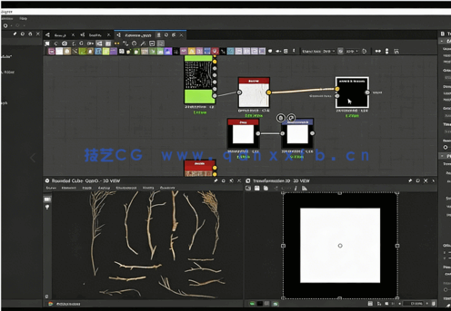 Substance Designer破损屋顶瓦片材质制作视频教程(图2) Substance Designer破损屋顶瓦片材质制作视频教程(图2)
