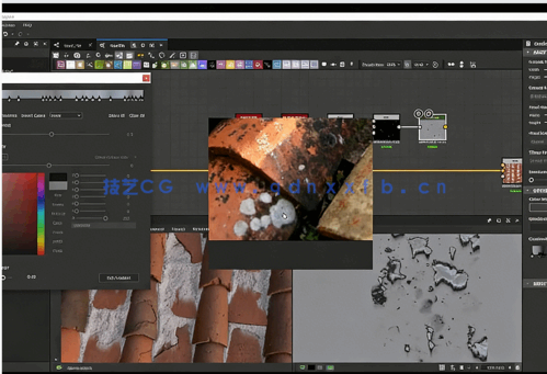 Substance Designer破损屋顶瓦片材质制作视频教程(图4) Substance Designer破损屋顶瓦片材质制作视频教程(图4)