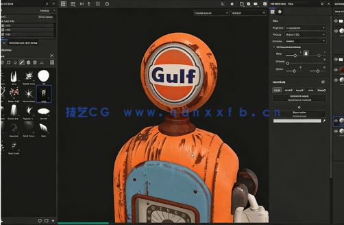 【中文字幕】Substance 3D Painter影视级场景材质制作全流程视频教程(图1) 【中文字幕】Substance 3D Painter影视级场景材质制作全流程视频教程(图1)
