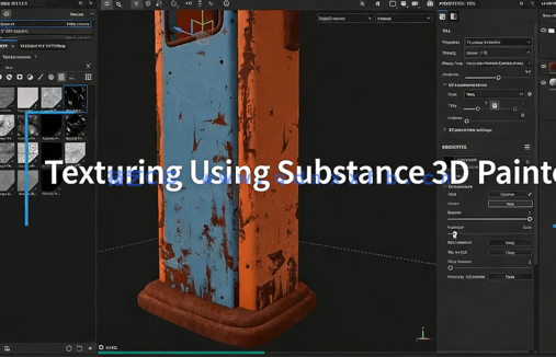 【中文字幕】Substance 3D Painter影视级场景材质制作全流程视频教程(图2) 【中文字幕】Substance 3D Painter影视级场景材质制作全流程视频教程(图2)