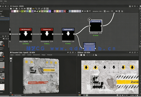 Substance Designer逼真混凝土材质制作流程视频教程(图1) Substance Designer逼真混凝土材质制作流程视频教程(图1)