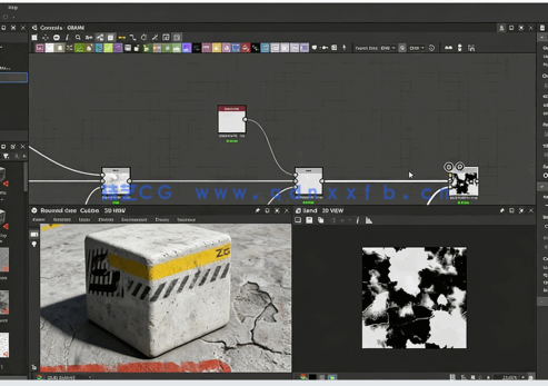 Substance Designer逼真混凝土材质制作流程视频教程(图2) Substance Designer逼真混凝土材质制作流程视频教程(图2)