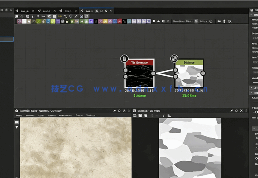 Substance Designer逼真砖墙纹理材质制作视频教程(图5) Substance Designer逼真砖墙纹理材质制作视频教程(图5)