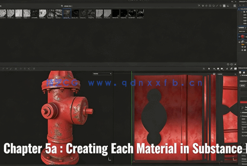 Substance Painter硬表面道具模型纹理制作视频教程(图2) Substance Painter硬表面道具模型纹理制作视频教程(图2)