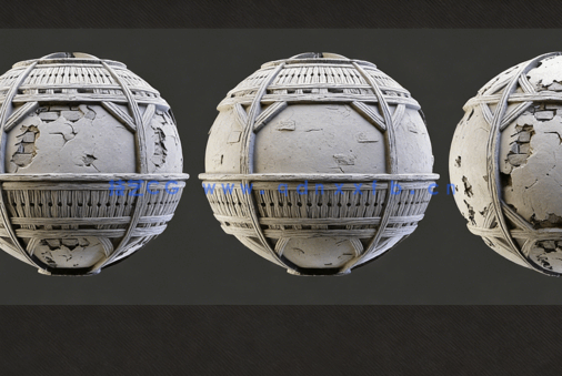 Substance Designer木质石膏造型墙壁材质制作视频教程(图4) Substance Designer木质石膏造型墙壁材质制作视频教程(图4)