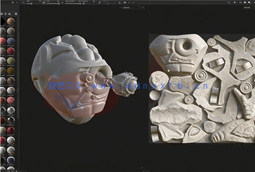 Substance Painter 2023纹理制作全面核心技术训练视频教程(图5) Substance Painter 2023纹理制作全面核心技术训练视频教程(图5)