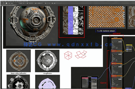 科幻游戏武器3D概念制作流程视频教程第二季 - 纹理设计(图1) 科幻游戏武器3D概念制作流程视频教程第二季 - 纹理设计(图1)