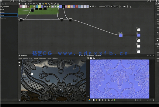 Substance Designer服饰布料高级图案制作视频教程(图4) Substance Designer服饰布料高级图案制作视频教程(图4)