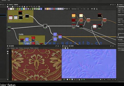 Substance Designer服饰布料高级图案制作视频教程(图5) Substance Designer服饰布料高级图案制作视频教程(图5)