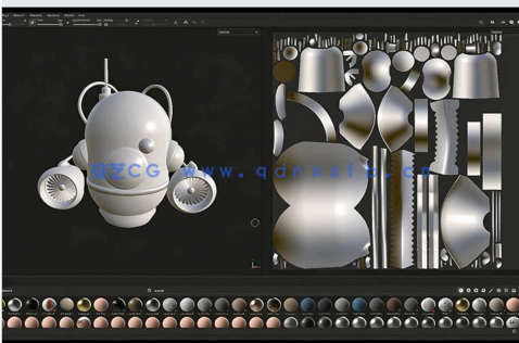 Substance Painter 3D纹理制作基础核心技术视频教程(图1) Substance Painter 3D纹理制作基础核心技术视频教程(图1)