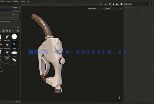 Substance Painter汽车3D场景纹理实例制作视频教程(图5) Substance Painter汽车3D场景纹理实例制作视频教程(图5)