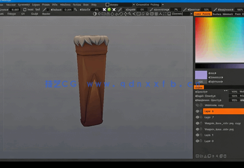 ubstance Painter 3D角色纹理制作视频教程(图2) ubstance Painter 3D角色纹理制作视频教程(图2)