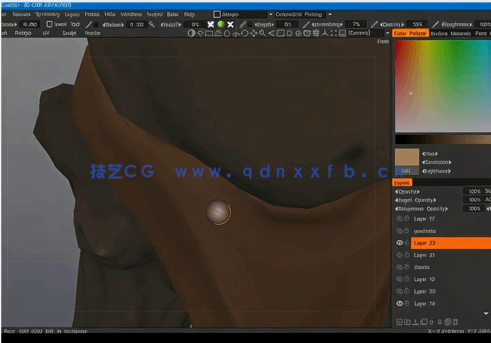 ubstance Painter 3D角色纹理制作视频教程(图4) ubstance Painter 3D角色纹理制作视频教程(图4)