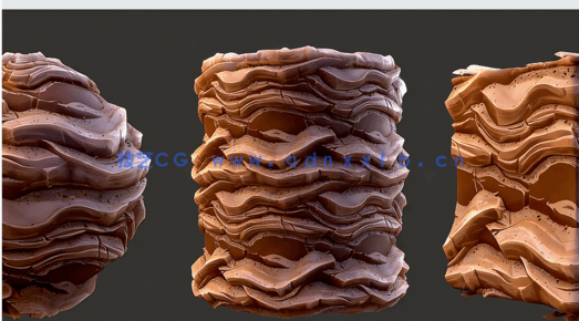 Substance Designer风格化沙漠岩石材质制作视频教程(图2) Substance Designer风格化沙漠岩石材质制作视频教程(图2)