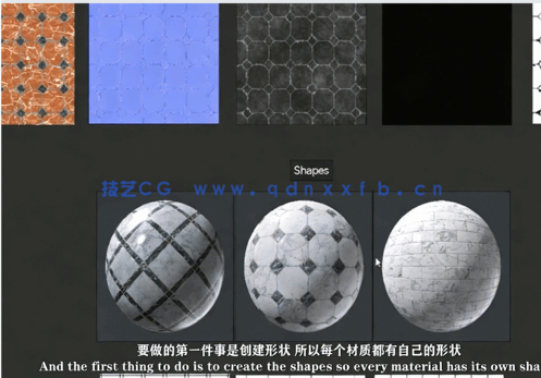 【中文字幕】Substance Designer逼真PBR材质制作视频课程(图4) 【中文字幕】Substance Designer逼真PBR材质制作视频课程(图4)