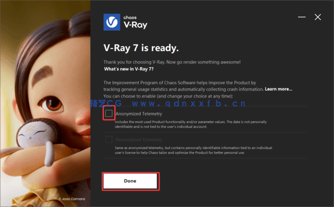 V-Ray 7.10.00 for Maya 破解版本下载与安装方法(图3) V-Ray 7.10.00 for Maya 破解版本下载与安装方法(图3)