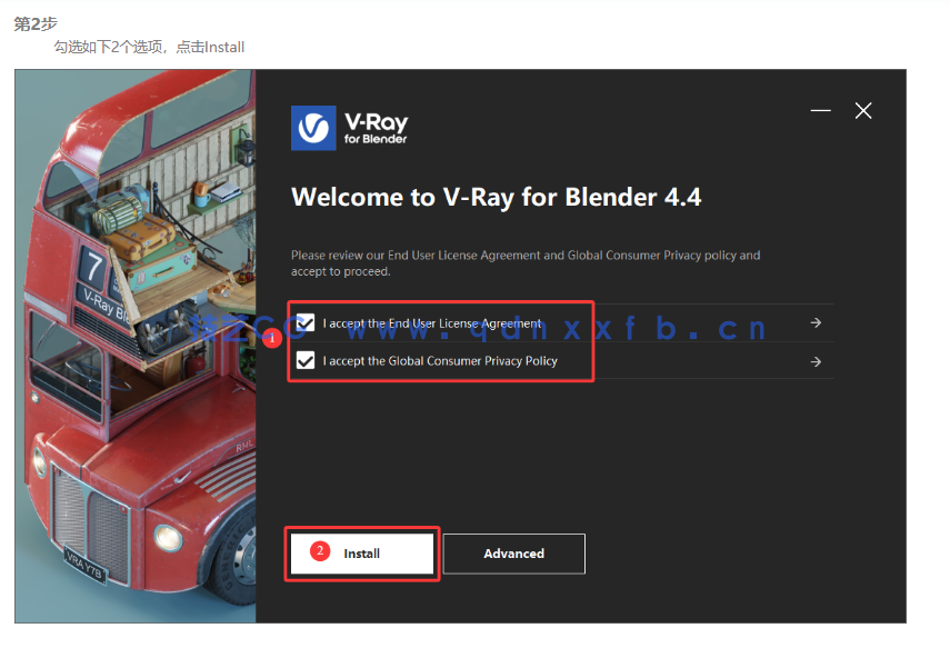 Vray for Blender 4.5 Win 渲染器正式破解版(图2) Vray for Blender 4.5 Win 渲染器正式破解版(图2)