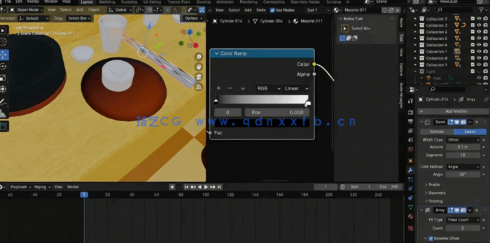 Blender日式回转寿司场景全流程制作视频教程(图2) Blender日式回转寿司场景全流程制作视频教程(图2)